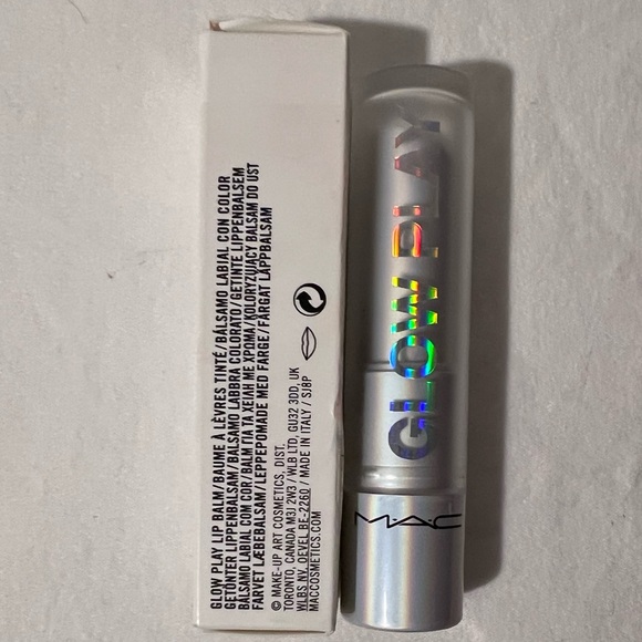 💋NIB💋 MAC Glow Play Lip Balm in Halo at Me - Picture 7 of 9